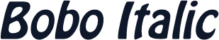 Bobo Italic