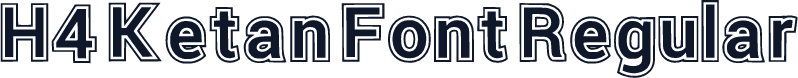 H4 Ketan Font Regular