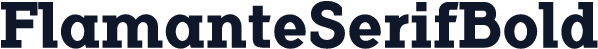 FlamanteSerifBold