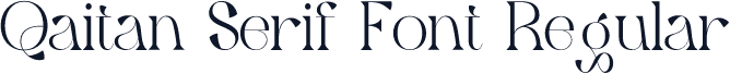 Qaitan Serif Font Regular