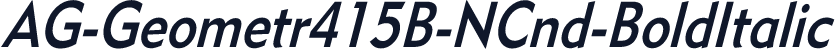 AG-Geometr415B-NCnd-BoldItalic