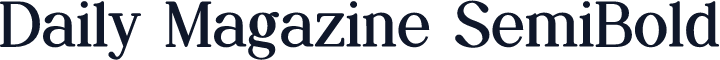 Daily Magazine SemiBold