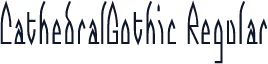 CathedralGothic Regular