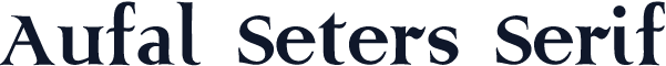 Aufal Seters Serif