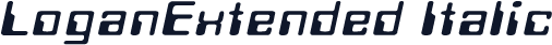 LoganExtended Italic