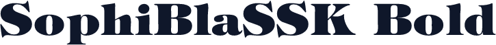 SophiBlaSSK Bold