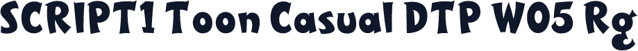 SCRIPT1 Toon Casual DTP W05 Rg
