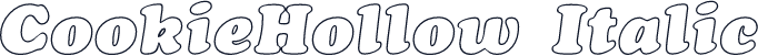 CookieHollow Italic