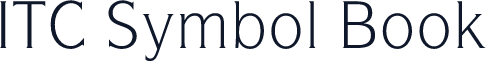 ITC Symbol Book