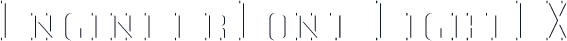 EngineerFont LightFX