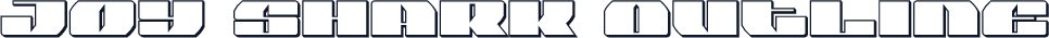 Joy Shark Outline