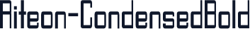 Riteon-CondensedBold