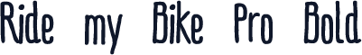 Ride my Bike Pro Bold
