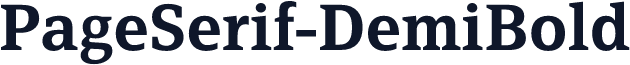 PageSerif-DemiBold