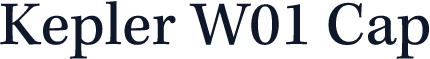 Kepler W01 Cap