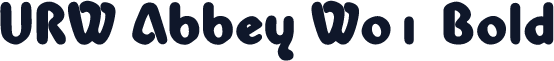 URW Abbey W01 Bold