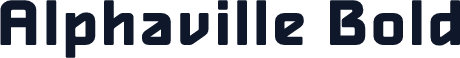 Alphaville Bold