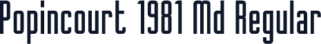 Popincourt 1981 Md Regular