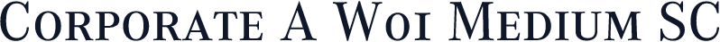 Corporate A W01 Medium SC