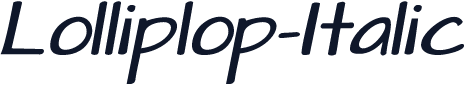 Lolliplop-Italic
