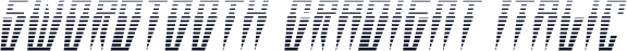 Swordtooth Gradient Italic