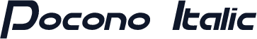Pocono Italic