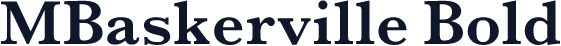 MBaskerville Bold