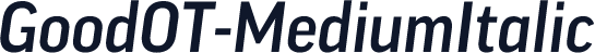 GoodOT-MediumItalic