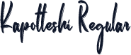 Kapotteshi Regular