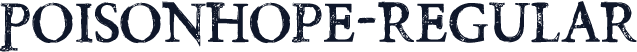 PoisonHope-Regular