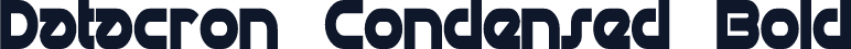 Datacron Condensed Bold