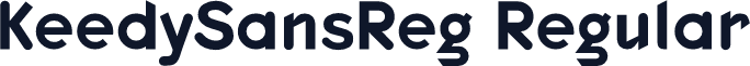 KeedySansReg Regular