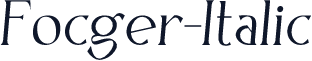Focger-Italic