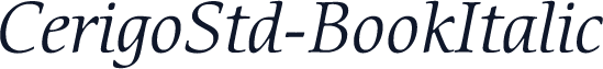 CerigoStd-BookItalic