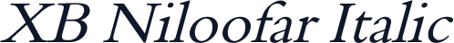 XB Niloofar Italic
