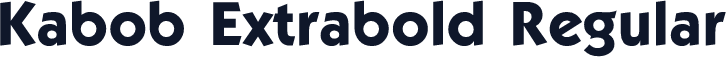 Kabob Extrabold Regular