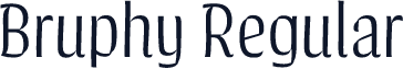 Bruphy Regular