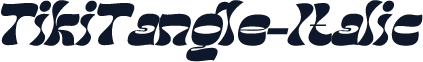 TikiTangle-Italic