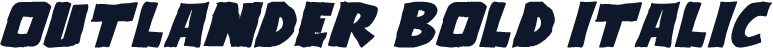 Outlander Bold Italic