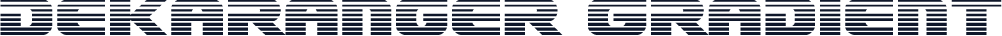 Dekaranger Gradient
