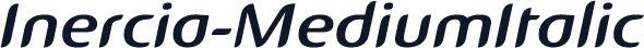 Inercia-MediumItalic