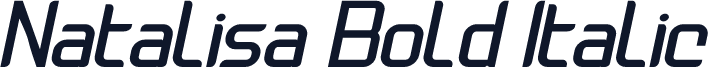 Natalisa Bold Italic