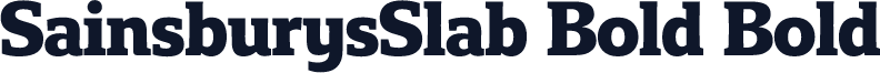 SainsburysSlab Bold Bold