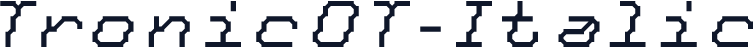 TronicOT-Italic