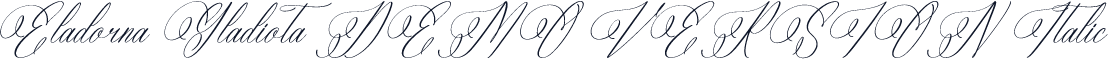 Eladorna Gladiota DEMO VERSION Italic