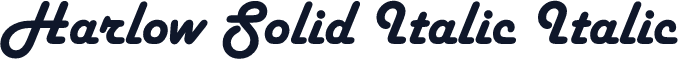 Harlow Solid Italic Italic