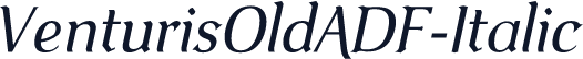 VenturisOldADF-Italic