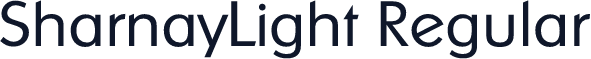 SharnayLight Regular
