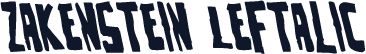 Zakenstein Leftalic
