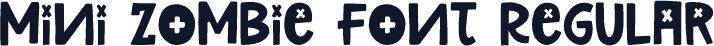 Mini Zombie Font Regular